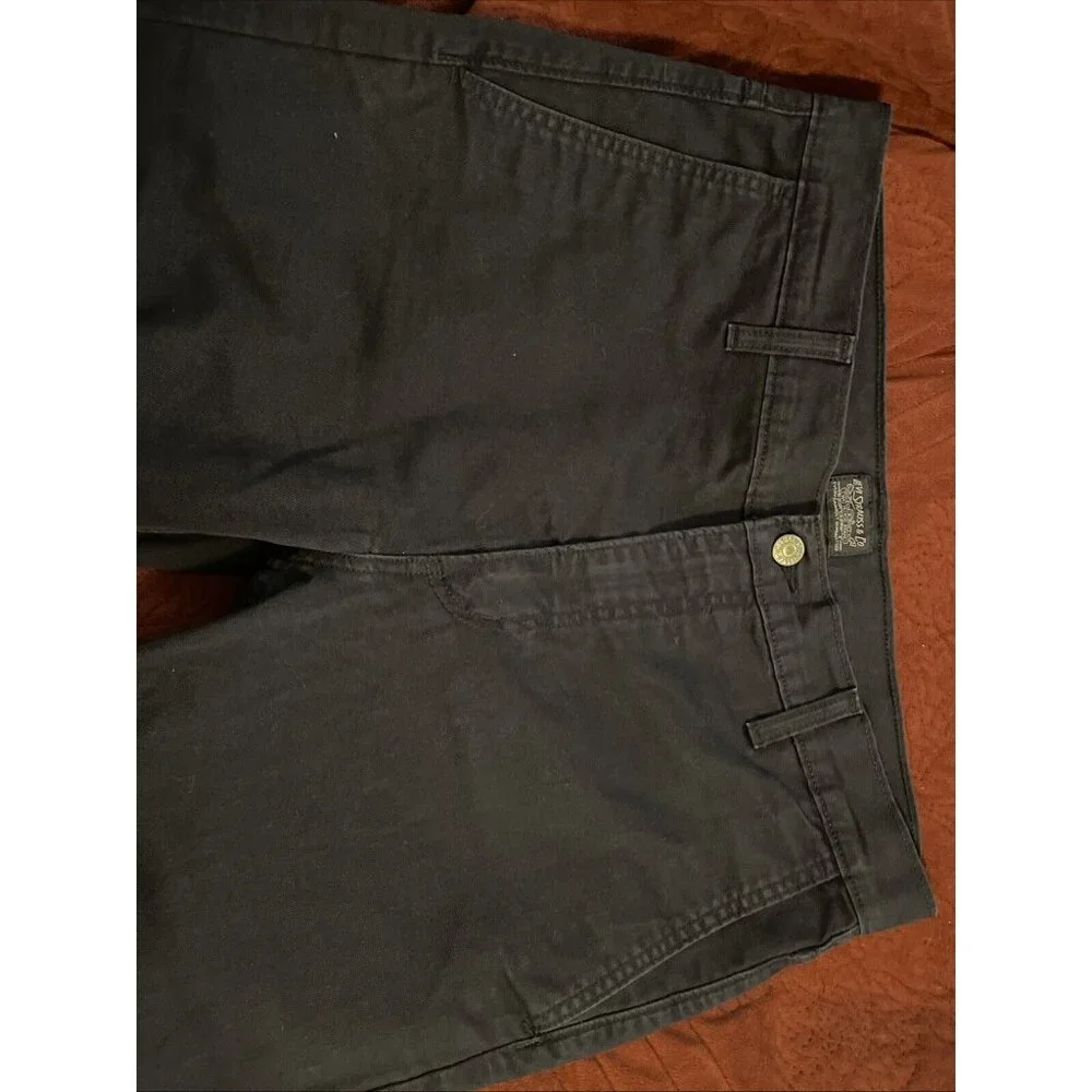 Levi Men's White Tab Slim Fit Trouser‎ Jean Pants Tapered Leg, 33x30 Navy Blue